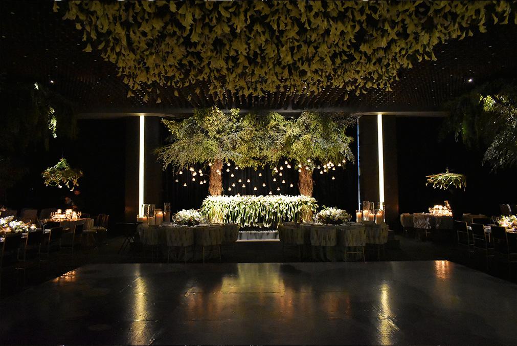 Montaje de boda en el salón Zanq